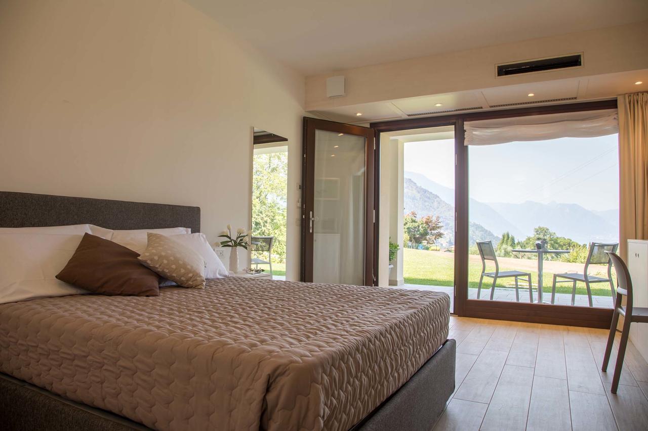 Villa La Rosa B&B Белладжо Экстерьер фото