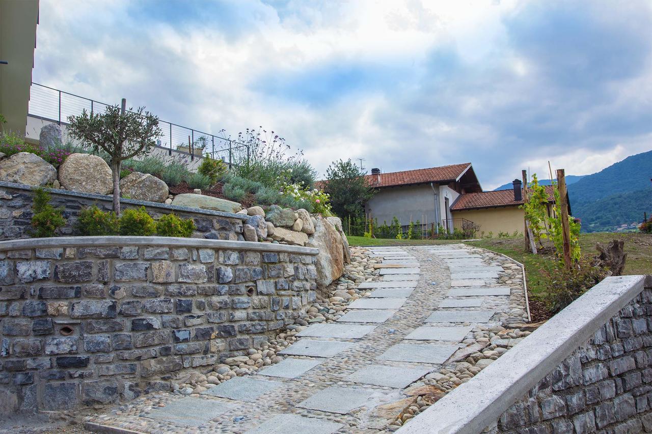 Villa La Rosa B&B Белладжо Экстерьер фото