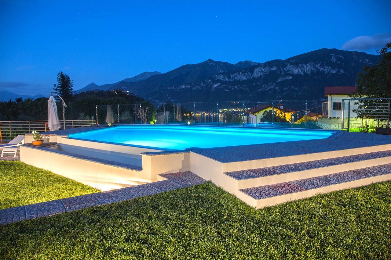 Villa La Rosa B&B Белладжо Экстерьер фото