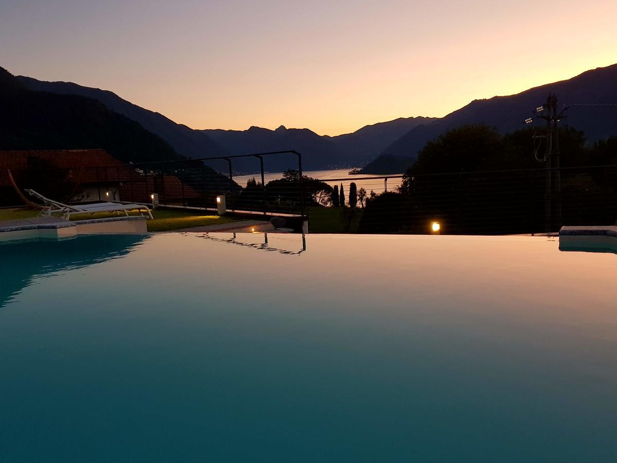 Villa La Rosa B&B Белладжо Экстерьер фото