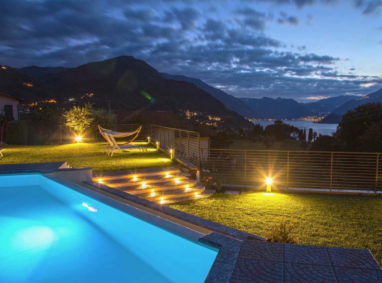 Villa La Rosa B&B Белладжо Экстерьер фото